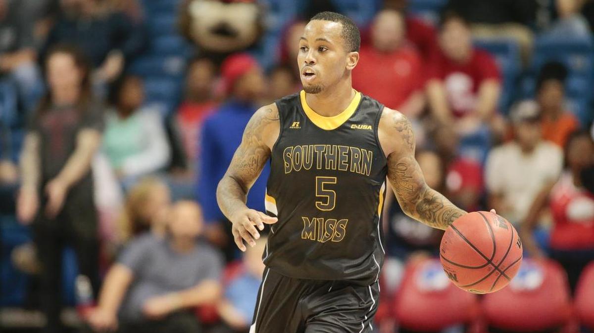 Southern Miss guard Tyree Griffin scored 14 points against Louisiana Tech on Saturday.