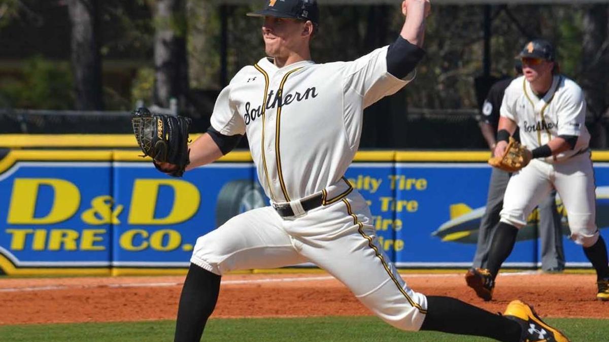 Southern Miss junior left-hander Kirk McCarty improved to 2-0 on the season, as the Golden Eagles beat Evansville Saturday.