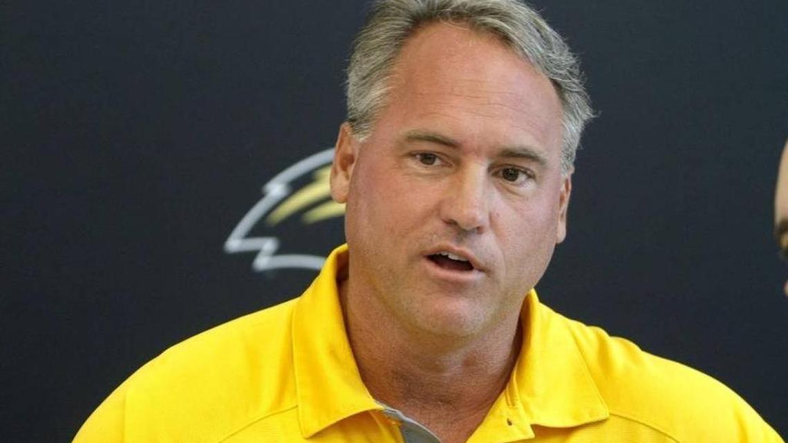 Southern Miss football coach Jay Hopson.