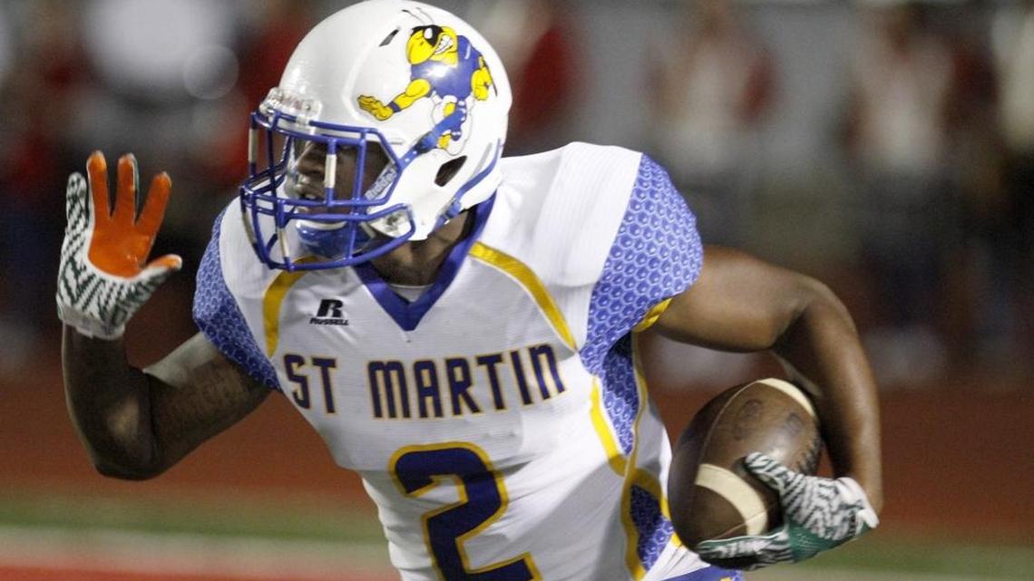 St. Martin's Kalem Reddix forgoes promising football career for military