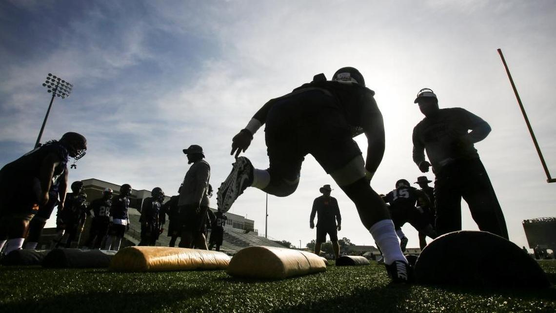 Plenty of top recruits highlight Gulf Coast’s first fall football practice