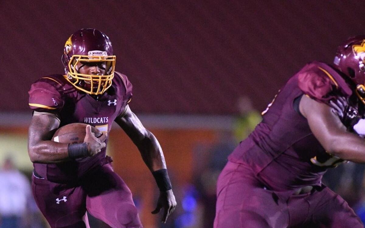 Pearl River running back Ron Thompson (15) is having a strong season with the Wildcats.