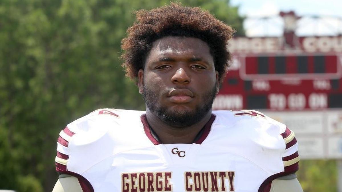 George County's McKinnley Jackson.
