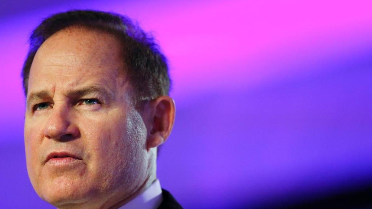 LSU coach Les Miles speaks to the media at the Southeastern Conference football media days Thursday in Hoover, Ala.