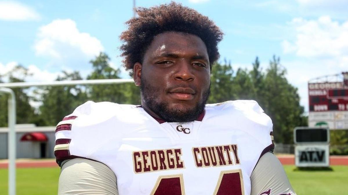 George County's McKinnley Jackson.