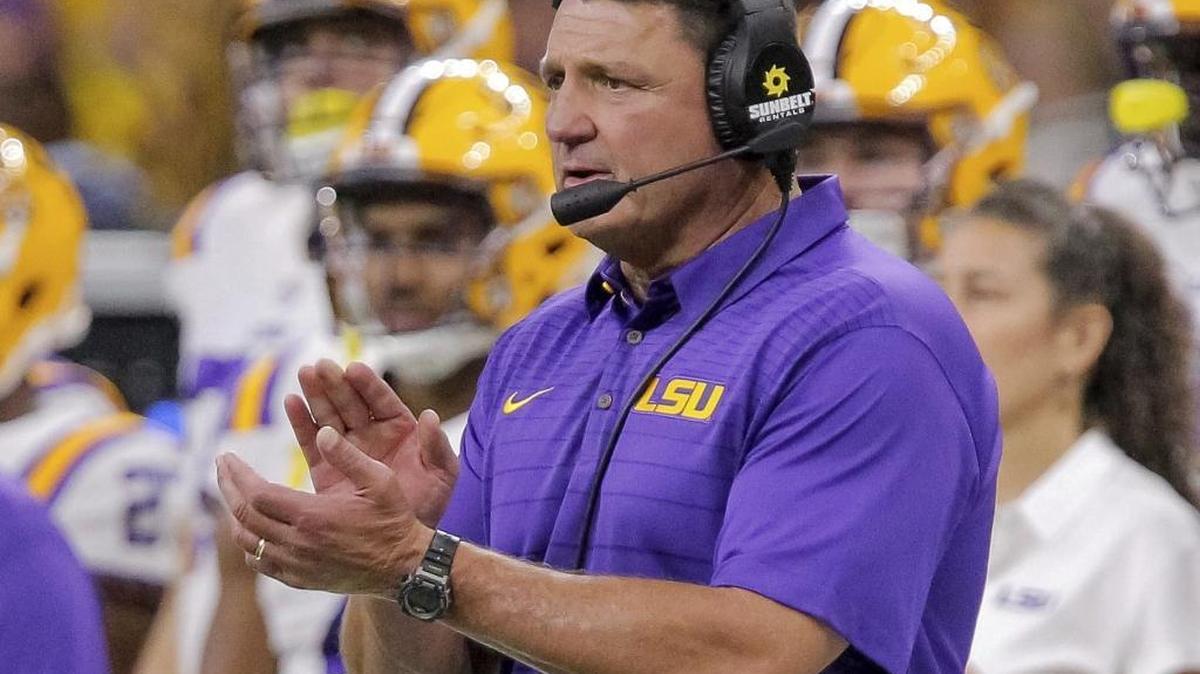 New LSU coach Ed Orgeron is returning to Starkville for the first time since being fired as Ole Miss’ head coach.