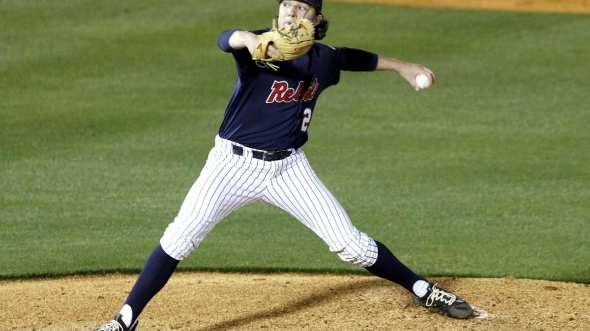 Ryan Rolison has stepped it up as the Friday night ace for Ole Miss this season.