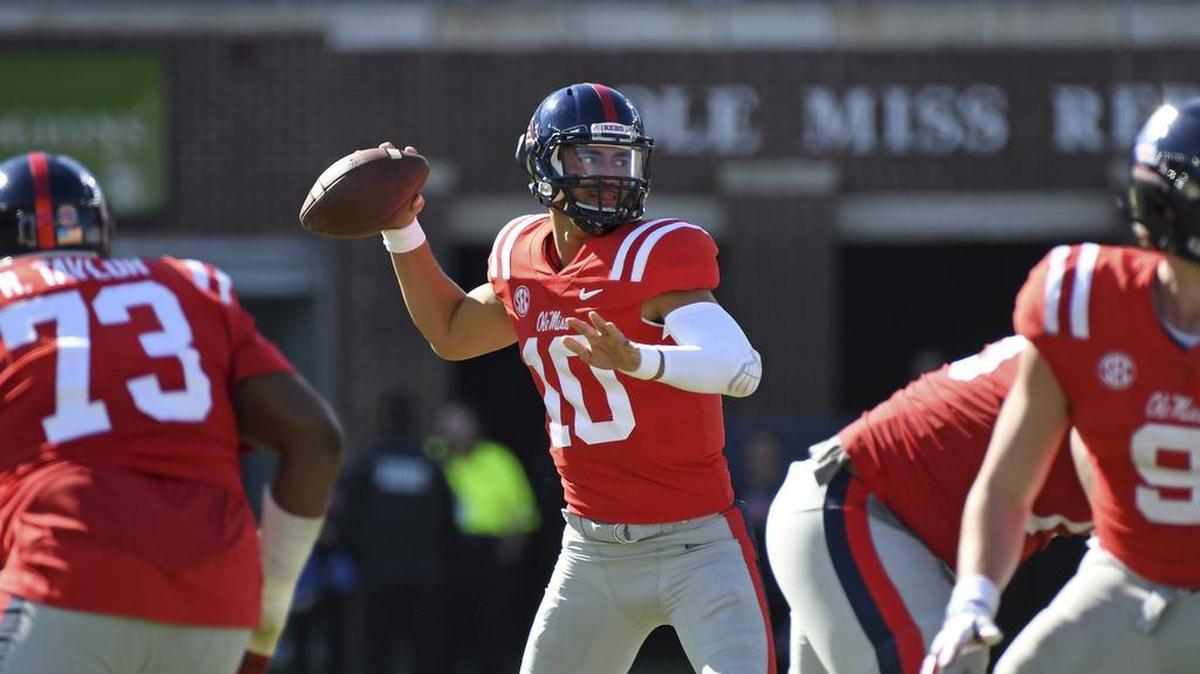 Ole Miss quarterback Jordan Ta’amu is due a big season for the Rebels.