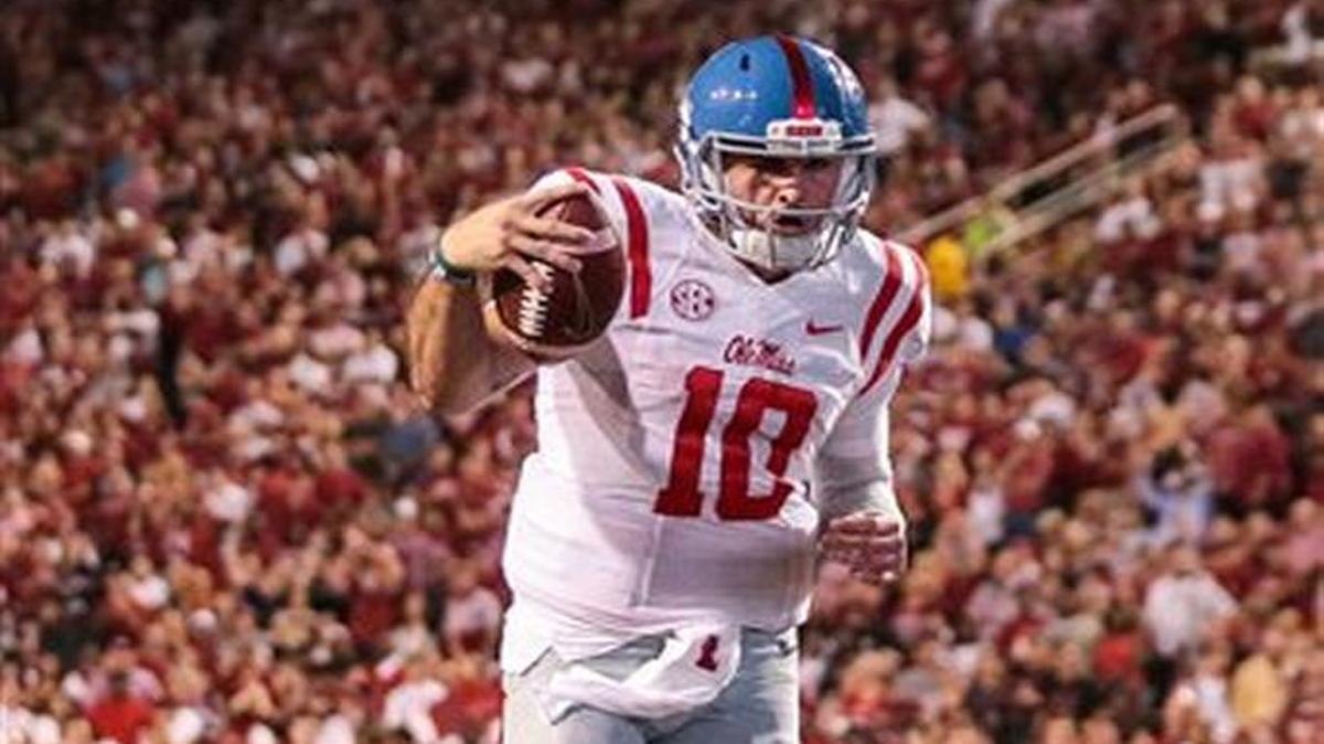 Ole Miss quarterback Chad Kelly (10) is the key to the Rebels beating Auburn Saturday at Vaught-Hemingway Stadium.