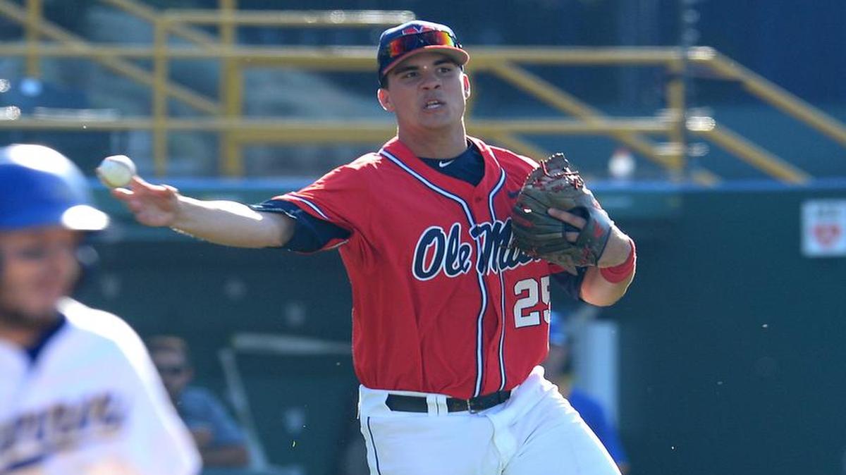 Ole Miss’ Colby Bortles and the Rebels fell to Florida 7-4 Saturday.