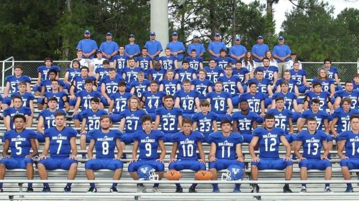 Vancleave High School football team on Saturday, Aug. 5, 2017.