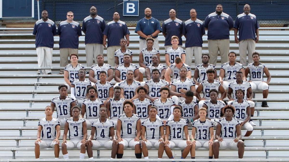 The Moss Point football team is entering its first season under head coach Eugene Harmon.