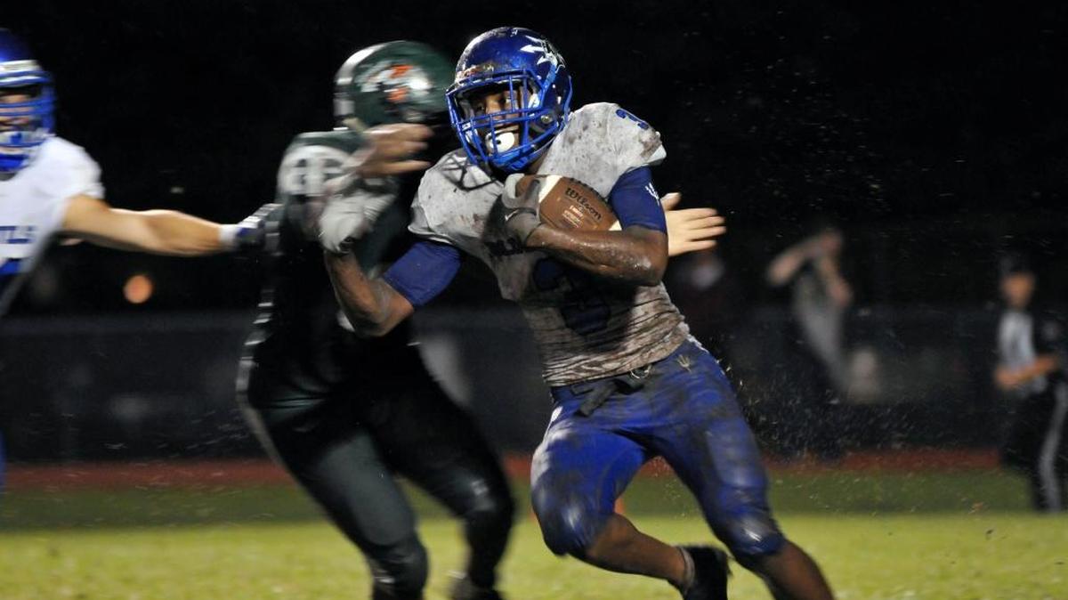 Diante Lenoir scored PRC’s second touchdown of the game during the team’s comeback in the fourth quarter.