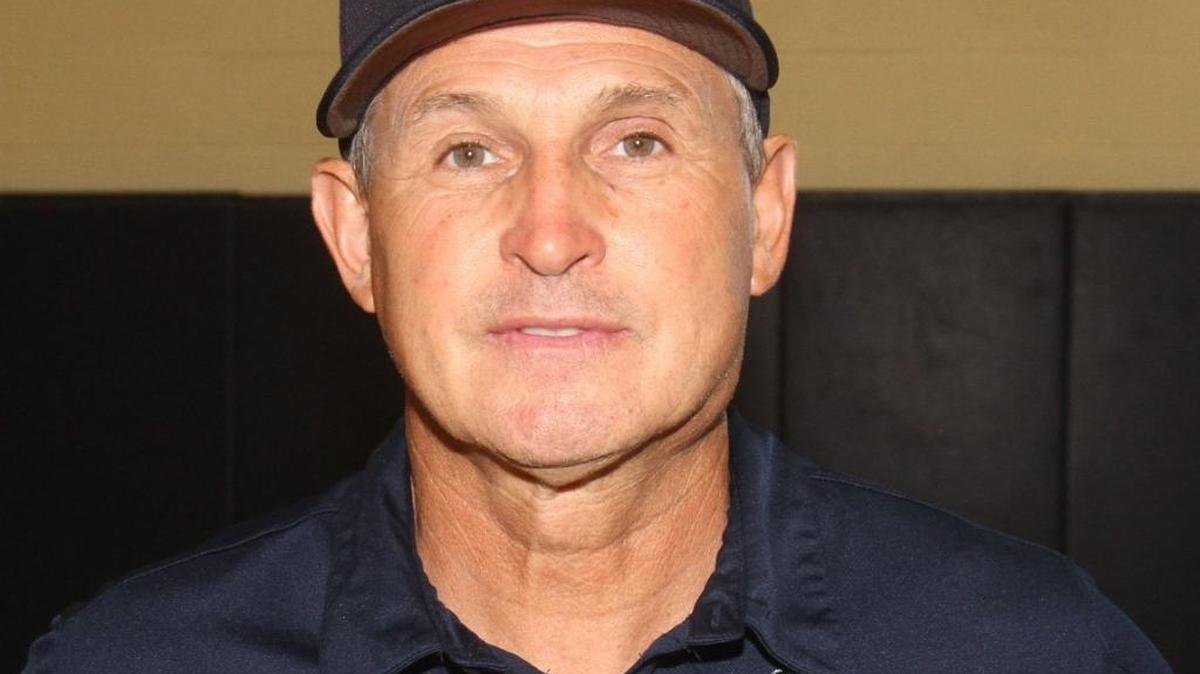 St. Patrick head football coach Jim Bloomfield