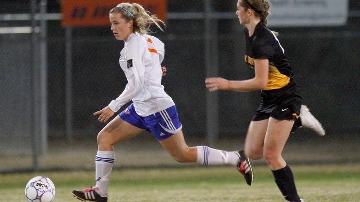 Gulfport's Alexis Arnoult had a hattrick in the Lady Admirals' rout over Harrison Central on Thursday.