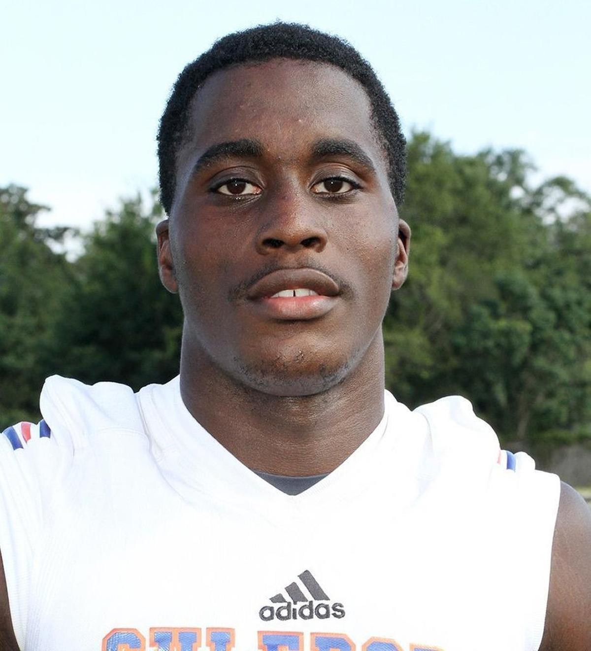 Gulfport senior linebacker Derick Hall.