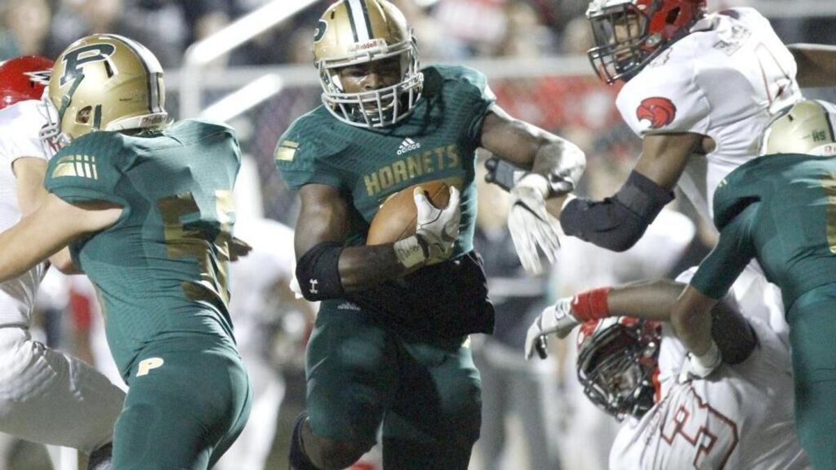 Poplarville running back Jesse Pernell provides the tough yards up the middle against Florence during 4A South State title game in Poplarville, Friday, Nov. 25, 2016.