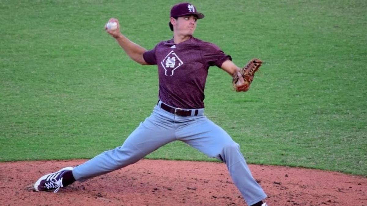 Former Ocean Springs standout Drew Windham has walked onto the Mississippi State baseball team and performed well during fall ball.