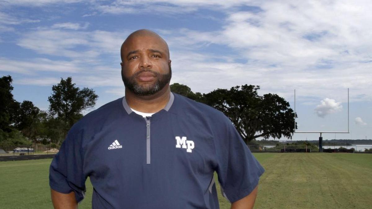 Moss Point coach Eugene Harmon