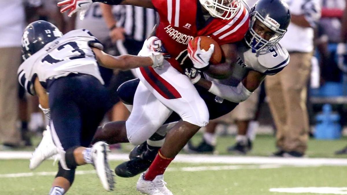 Harrison Central running back Keon Moore, who will be in the 2018 signing class, already has offers from Texas-San Antonio, Jackson State and Louisiana-Lafayette.