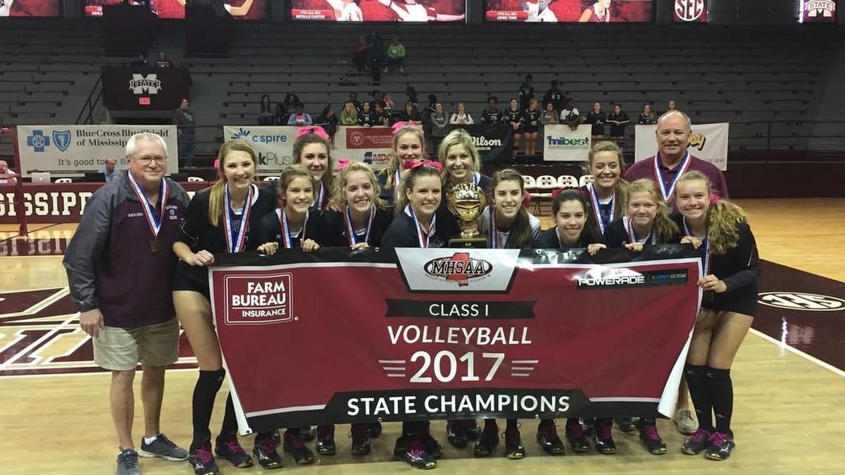 Our Lady Academy won its sixth straight Class I state volleyball title.