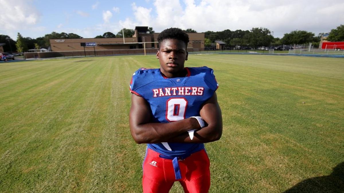 Pascagoula defensive linebacker Rasheed Jackson.