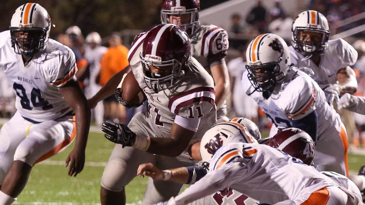 Picayune's David Baker scored in the Maroon Tide’s loss to Laurel.