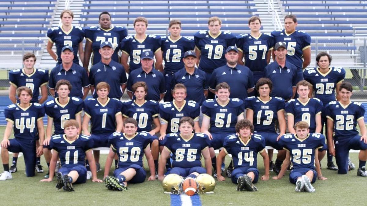 The St. Patrick Catholic High School football traveled to Collins on Friday night.