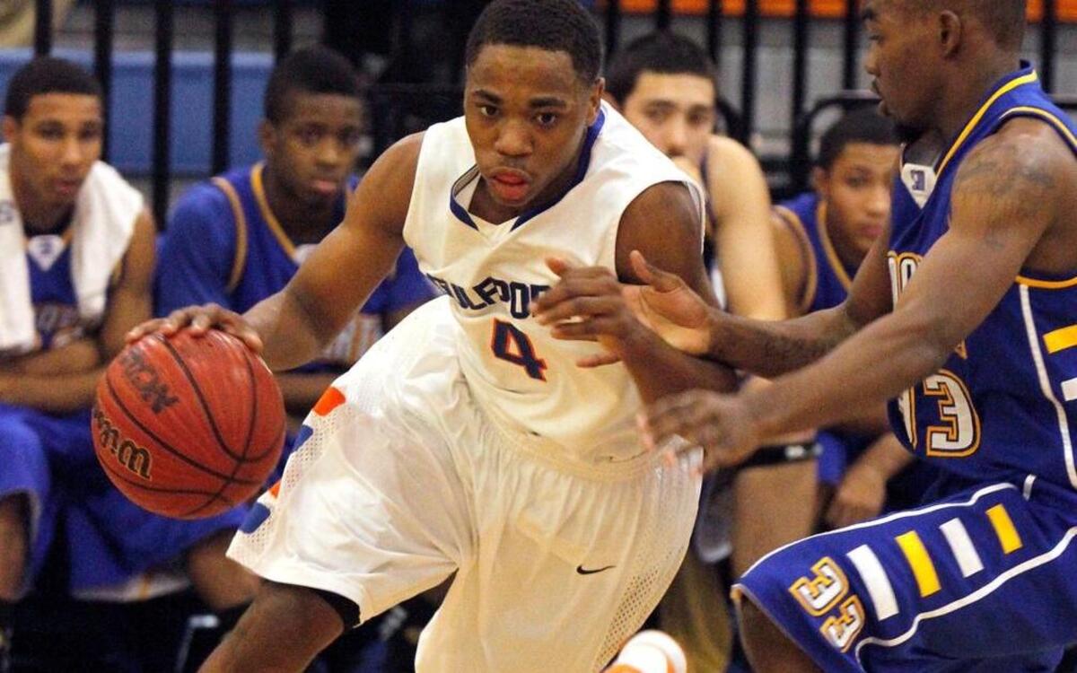 Former Gulfport guard Jahshire Hardnett, left, has transferred from Fordham to Chipola College in Florida.
