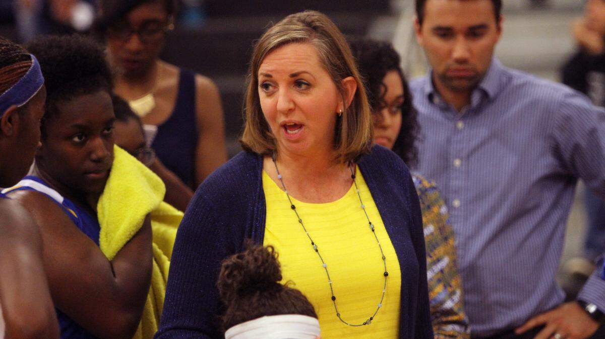 St. Martin's girls basketball coach Gina Bell has been diagnosed with breast cancer.