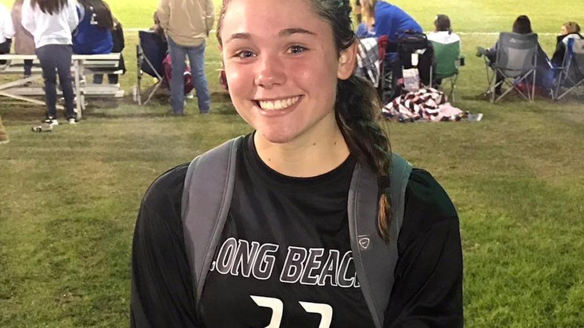 Long Beach junior Maddie Beets scored two goals and registered an assist Tuesday in the Lady Bearcats’ 3-0 win over Stone.