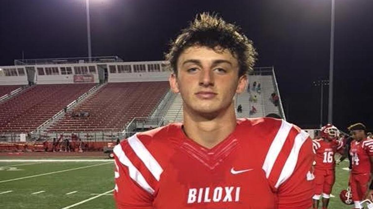 Biloxi quarterback Tucker Thomas