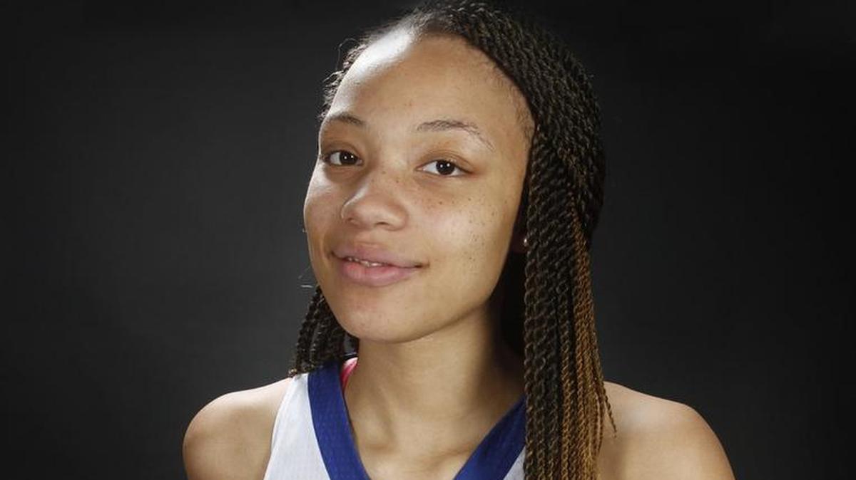 St. Martin senior Daphane White.