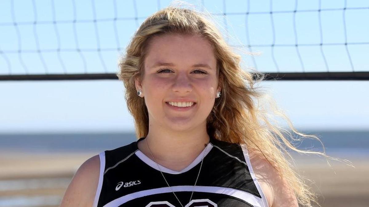 Our Lady Academy's Hannah Gest.