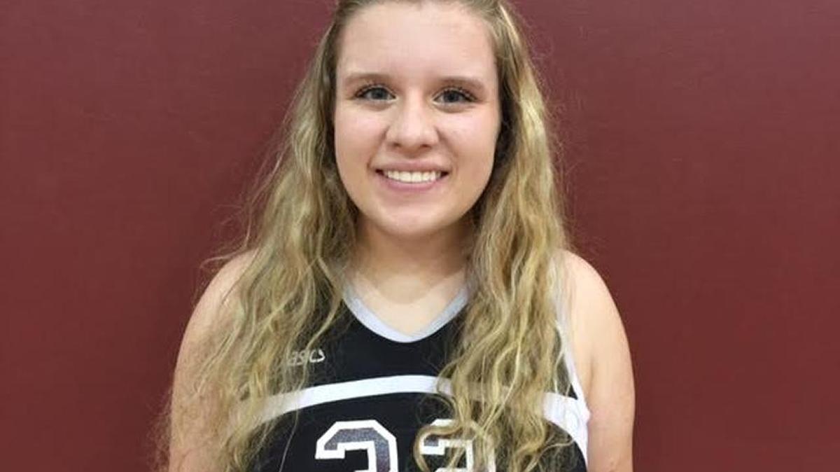 Our Lady Academy setter Hannah Gest