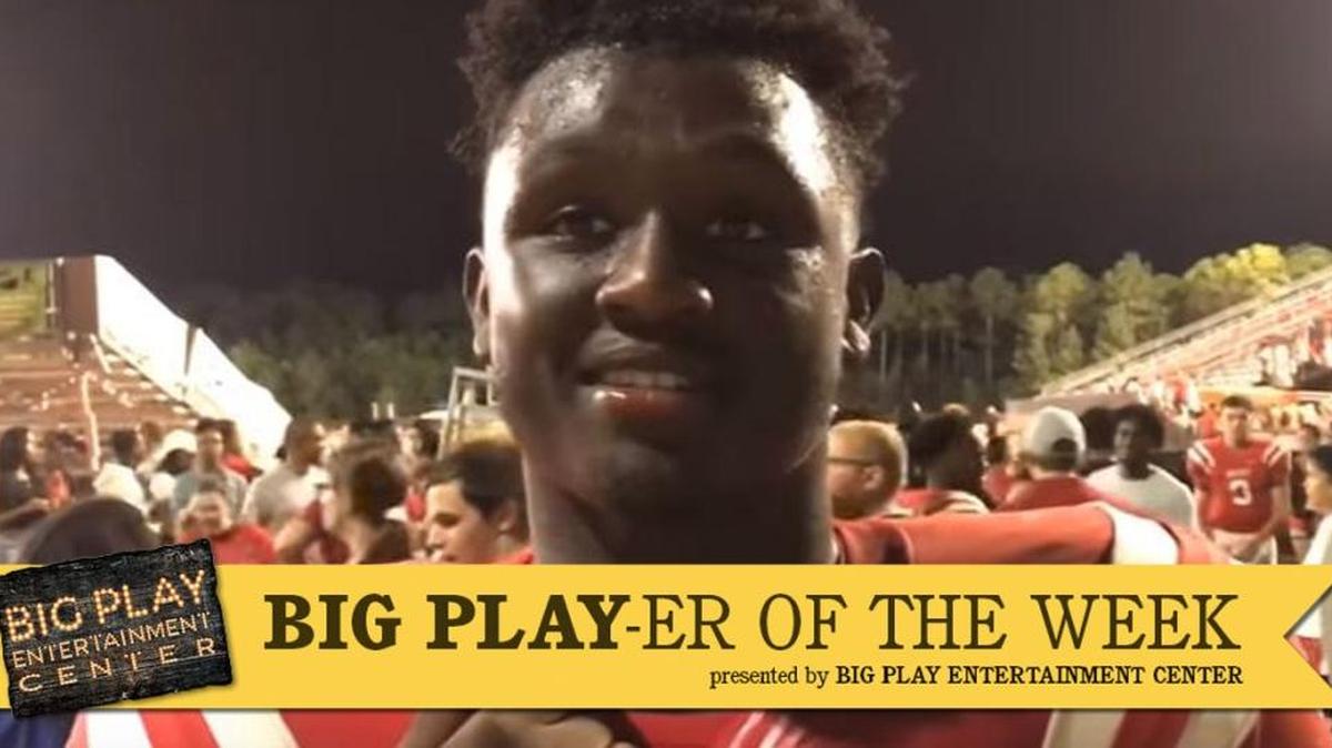 Biloxi linebacker Donte Starks