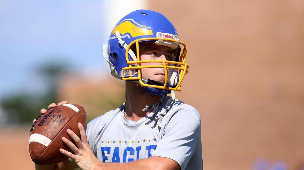 Resurrection quarterback Blake Porter.