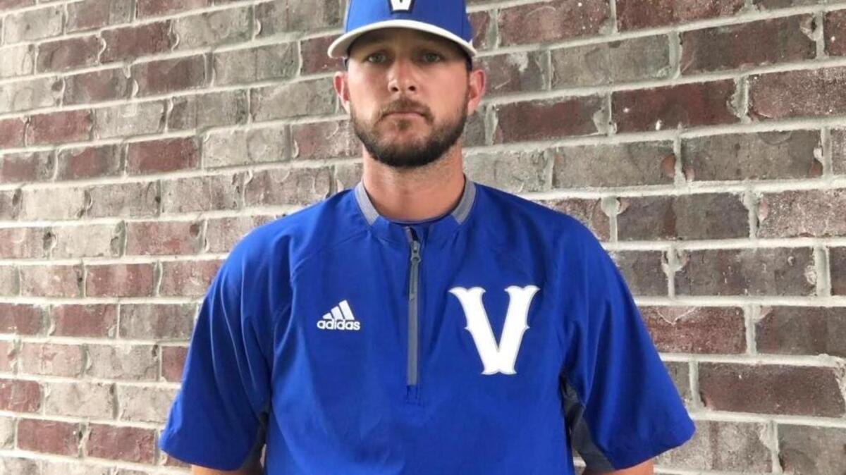 Vancleave baseball coach Daniel Best