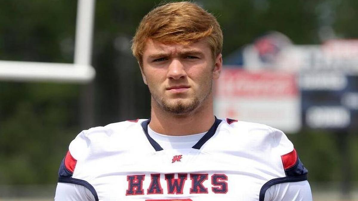Hancock quarterback Steven Good.