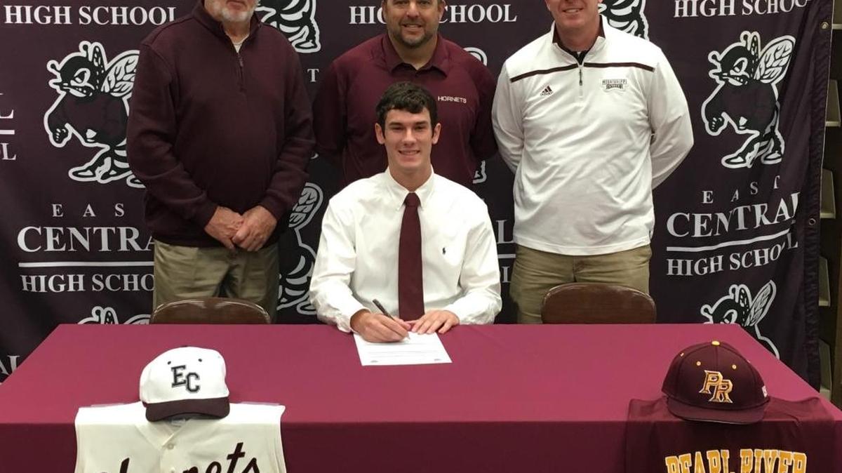 East Central senior pitcher Colin Danley has signed with the Pearl River Community College baseball program.