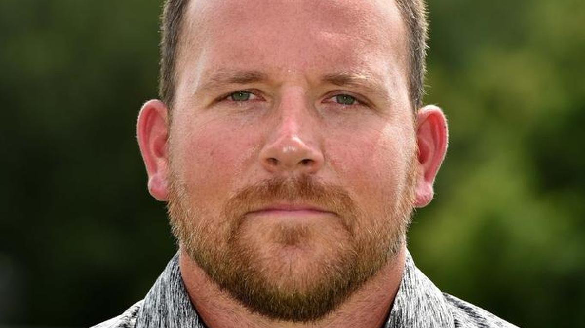 East Central Hornets head football coach Seth Smith.