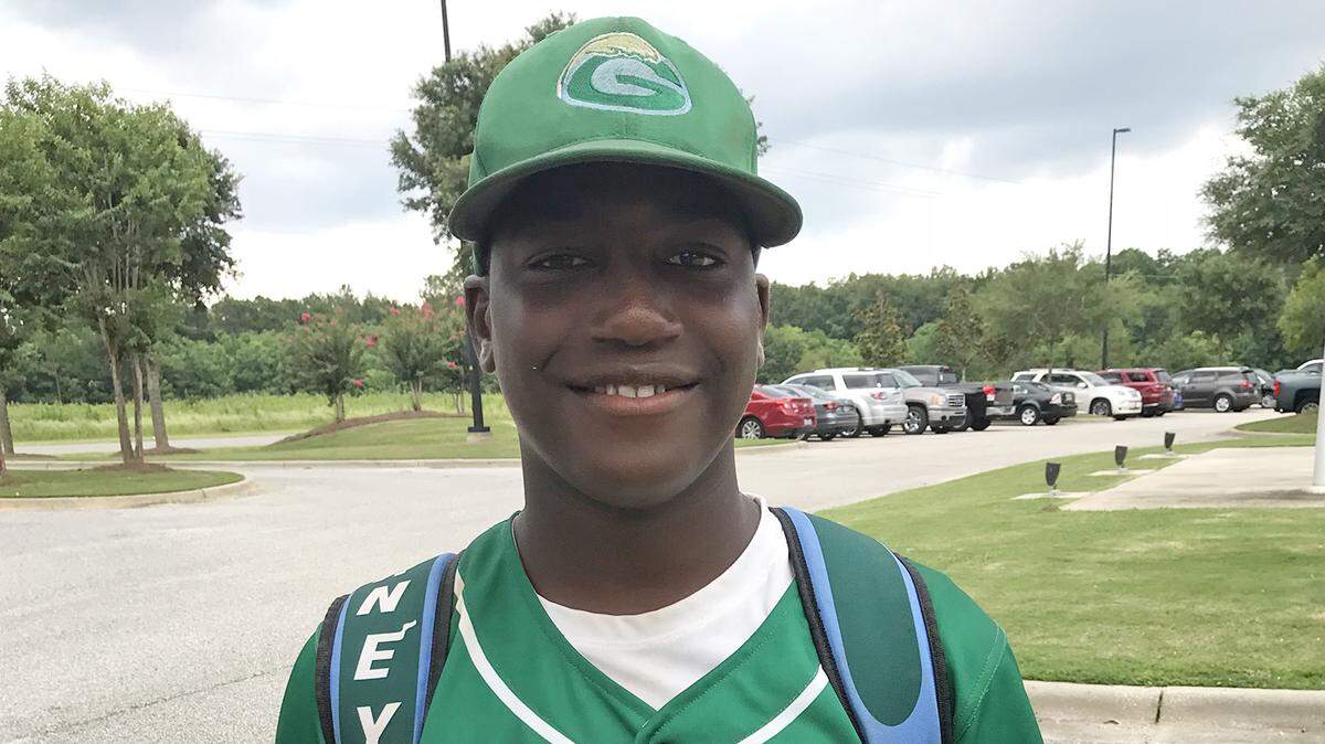 Elijia Barney, 12, of Gulfport was offered a baseball scholarship by Grambling University.