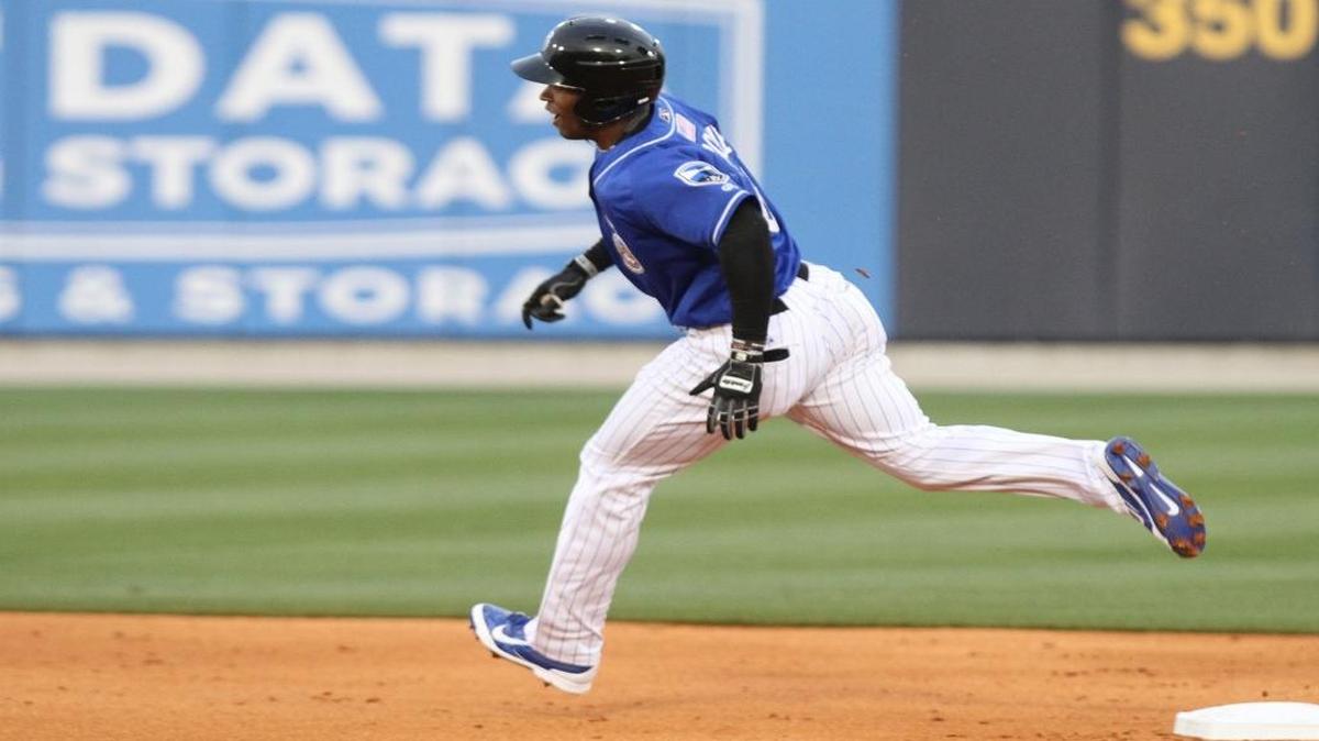 Biloxi Shuckers’ Victor Roache helped the Shuckers beat Montgomery on Friday night.