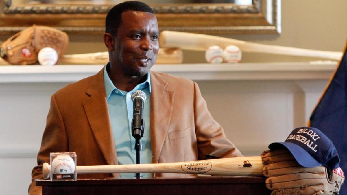 Tim Bennett of Overtime Sports played a major role with getting baseball to the Coast. He talked at the Ohr-O’Keefe Museum of Art’s “Our Love Affair With Baseball” luncheon on Friday.