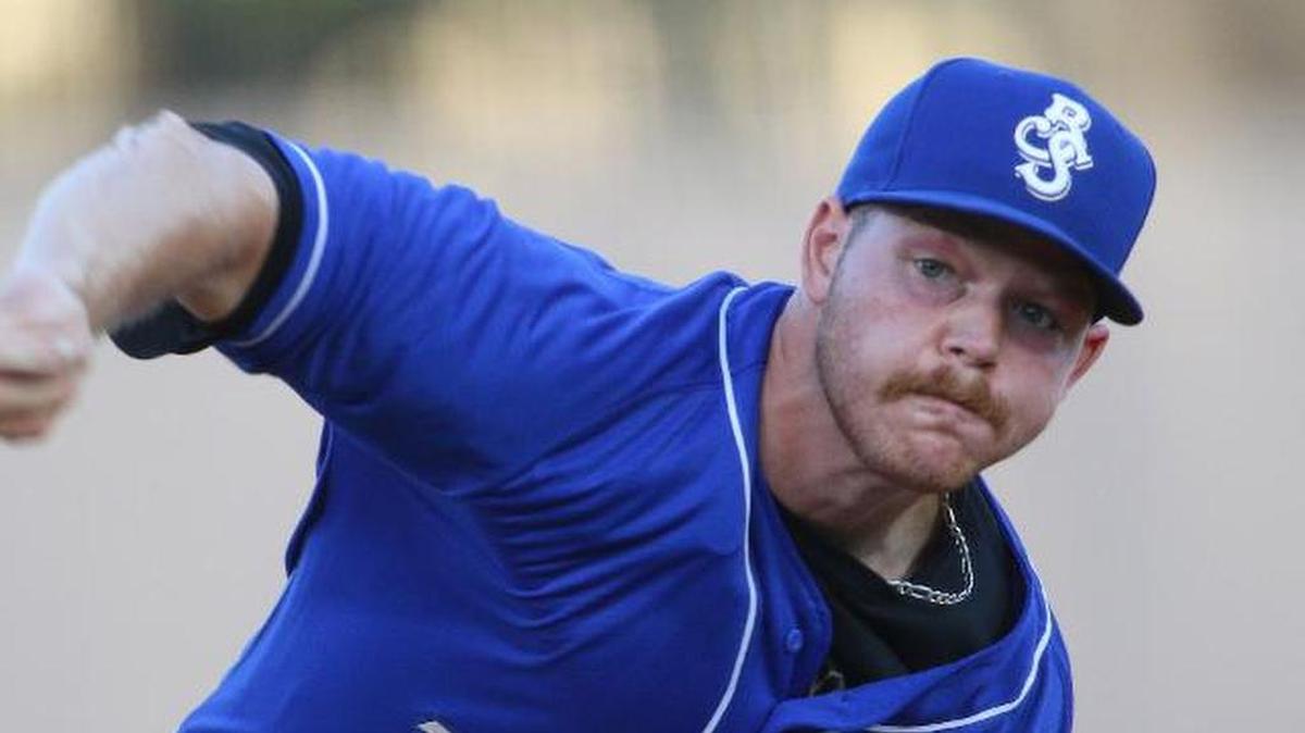 Former Mississippi State pitcher Brandon Woodruff throws eight shutout innings as the Biloxi Shuckers beat the Mississippi Braves