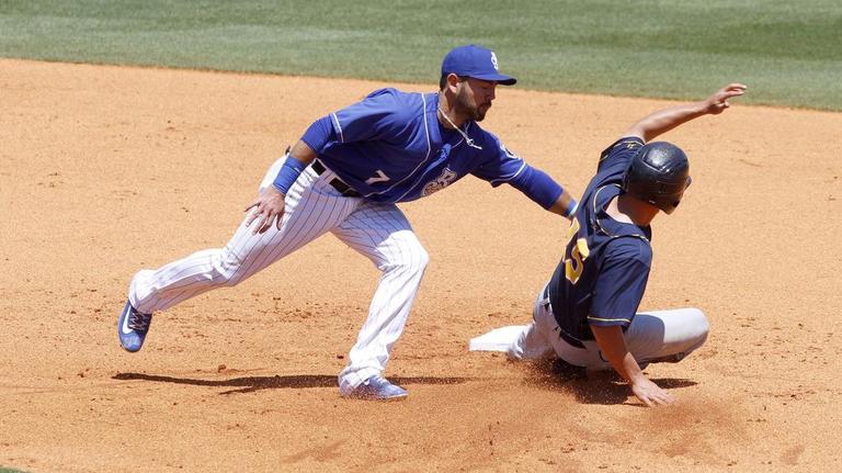 The Shuckers take on the Montgomery Biscuits