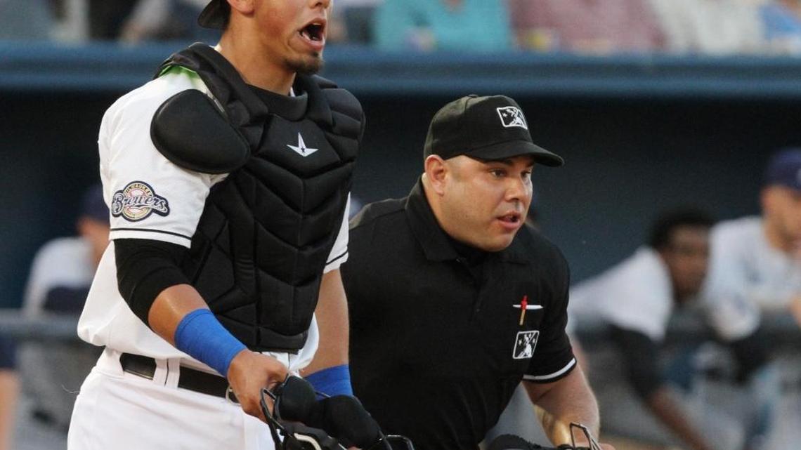 Brewers prospect Jacob Nottingham 'growing up' on the diamond in Biloxi