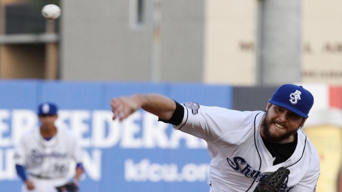 Biloxi starting pitcher Aaron Wilkerson struck out nine agains Tennessee.