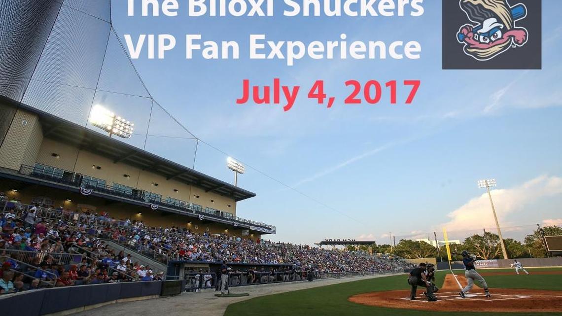 Enter to win the Biloxi Shuckers VIP Fan Experience package!