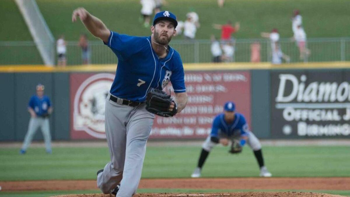 Biloxi Shuckers pitcher Taylor Jungmann had a strong showing Wednesday night.